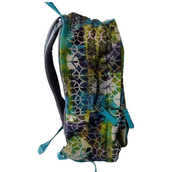 Jansport Backpack Peace Sign Allover Print Bohemian Boho Hippie Colorful Large. - Picture 8 of 16